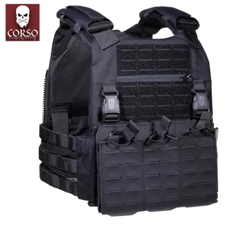 CHALECO CORSO DRAKE MK2 BLACK - AirSoftYecla.es