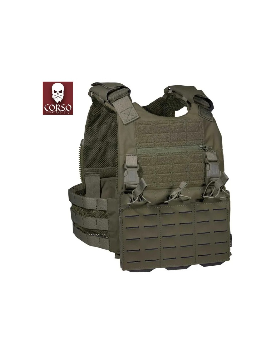 Chaleco porta placas Drake MK2 porta cargadores M4 Molle Ranger