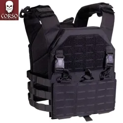 CHALECO CORSO DRAKE MK3 BLACK - AirSoftYecla.es