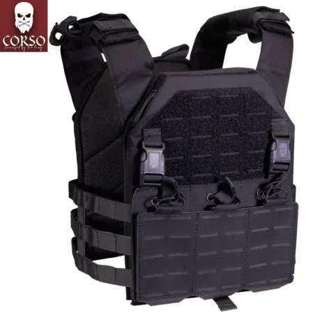 CHALECO CORSO DRAKE MK3 BLACK - AirSoftYecla.es