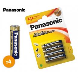 Piles Panasonic AA 4 Unités