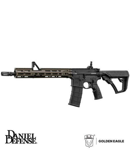 replica-gbbr-m4a1-r3-daniel-defense-golden-eagle-vista-trasera