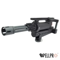 Ametralladora 23-H WELL PRO | 5 Cañones Rotativos Airsoft