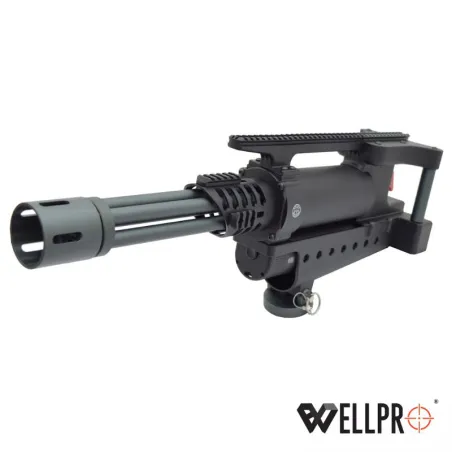 Ametralladora 23-H WELL PRO | 5 Cañones Rotativos Airsoft