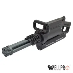Ametralladora 23-X WELL PRO | 5 Cañones y 40 BB/s Airsoft