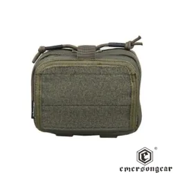 Pouch EmersonGear Admin Multiusos MOLLE Verde