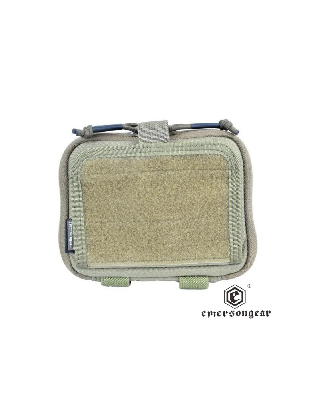 Bolsa multiusos táctica MOLLE compacta para documentos y accesorios Coyote