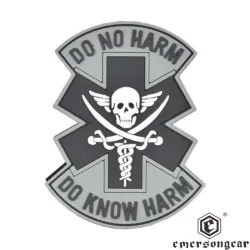 Parche PVC Do Not Harm EmersonGear 8,8x7 cm