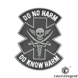 Parche Do No Harm PVC EmersonGear 8,8x7 cm