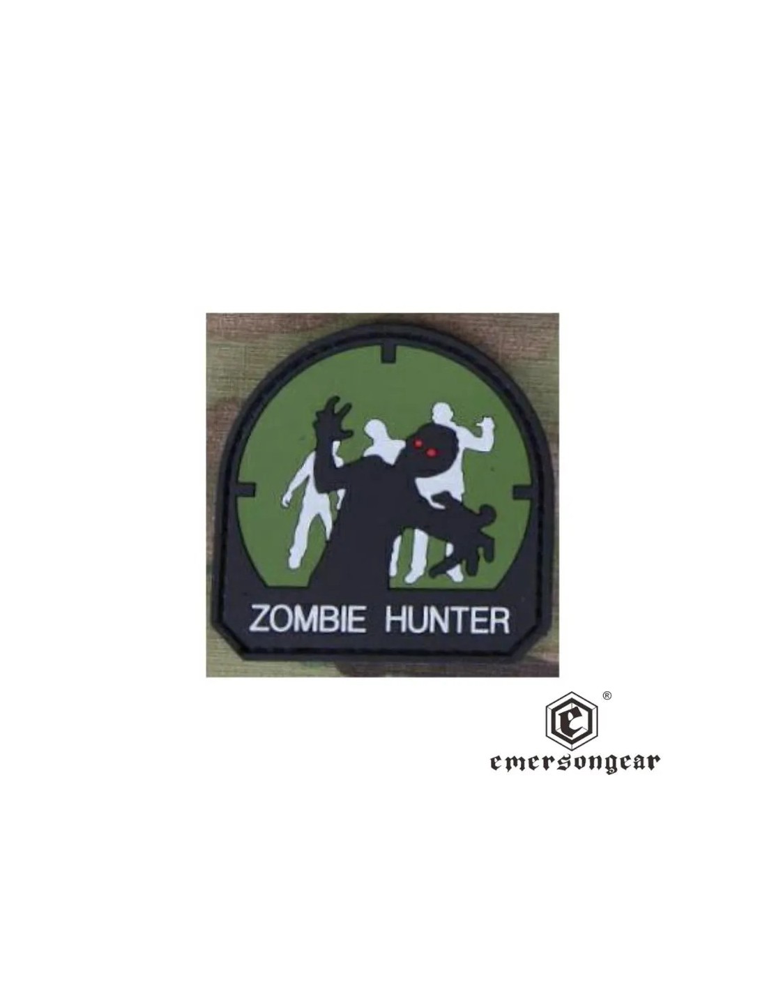 PARCHE PVC CAZADOR DE ZOMBIS