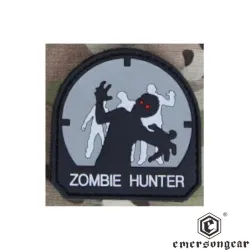 Parche Zombie Hunter PVC EmersonGear 7x7 cm