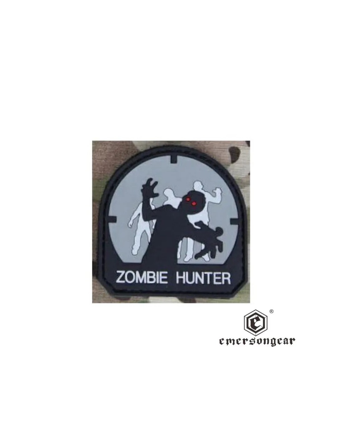 PARCHE PVC CAZADOR DE ZOMBIS