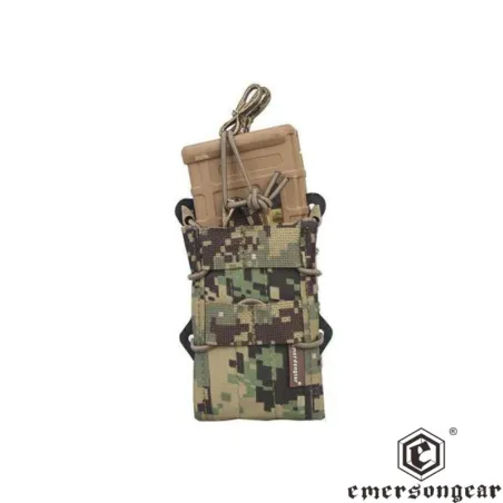 Portacargador Doble EmersonGear AOR2 MOLLE 8x12 cm