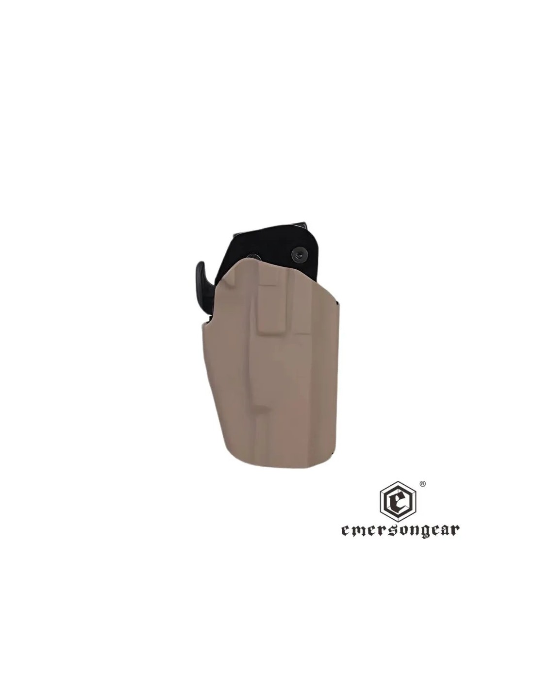 Funda universal de cinturón para pistola con retención GLS ajustable Tan