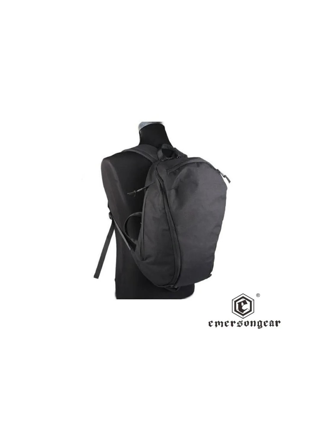 Mochila táctica compacta 18 L ligera con respaldo y tirantes acolchados