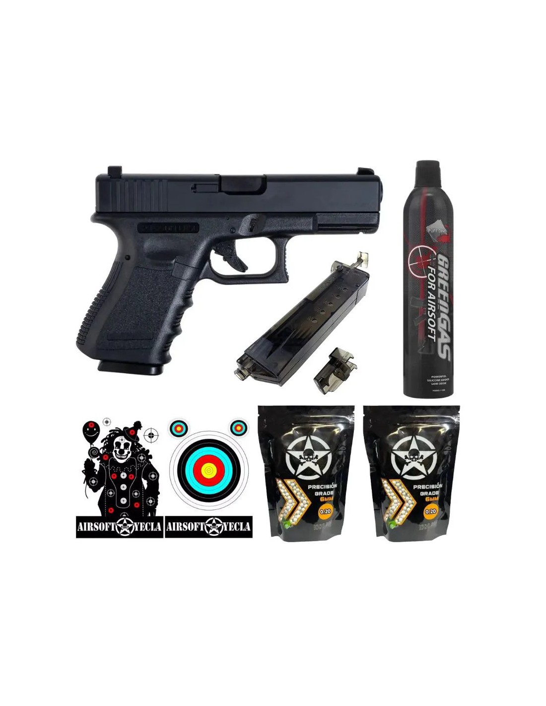Glock 23 Saigo Kit Principiante