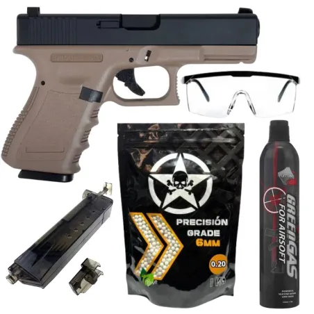 KIT SAIGO DEFENSE MK4 GBB TAN