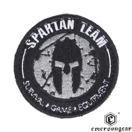 Parche EmersonGear Spartan Team 7cm Táctico Airsoft