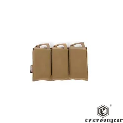 Pouch Triple EmersonGear Coyote Cordura 500D | AirsoftYecla
