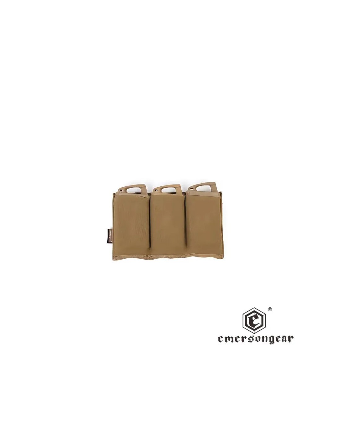 Portacargadores triple MOLLE para 3 cargadores Coyote