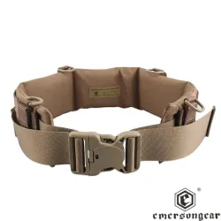 Cinturón EmersonGear Padded Patrol Coyote MOLLE | AirsoftYecla
