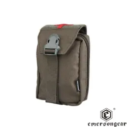 Pouch Médico EmersonGear Cordura 500D Verde | AirsoftYecla