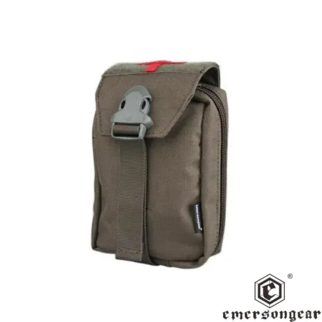 Pouch Médico EmersonGear Cordura 500D Verde | AirsoftYecla
