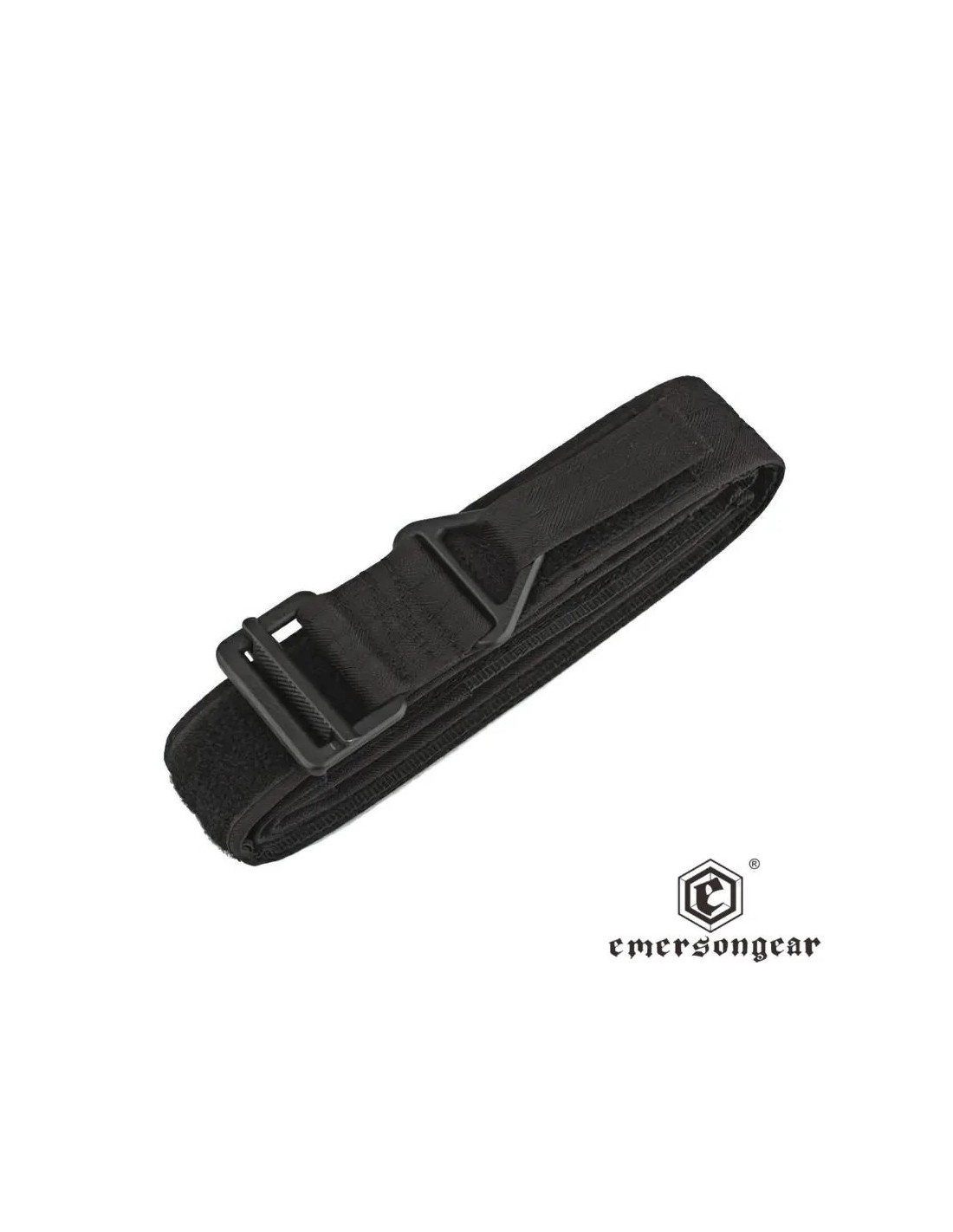 Cinturón táctico CQB Rappel hebilla metálica de alta resistencia ancho 4,7 cm largo 127 cm