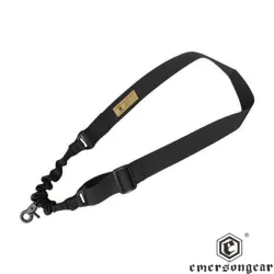 Eslinga 1 Punto EmersonGear Negra Ajustable | AirsoftYecla