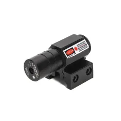 LASER AJUSTABLE ROJO FULL METAL - BLACK