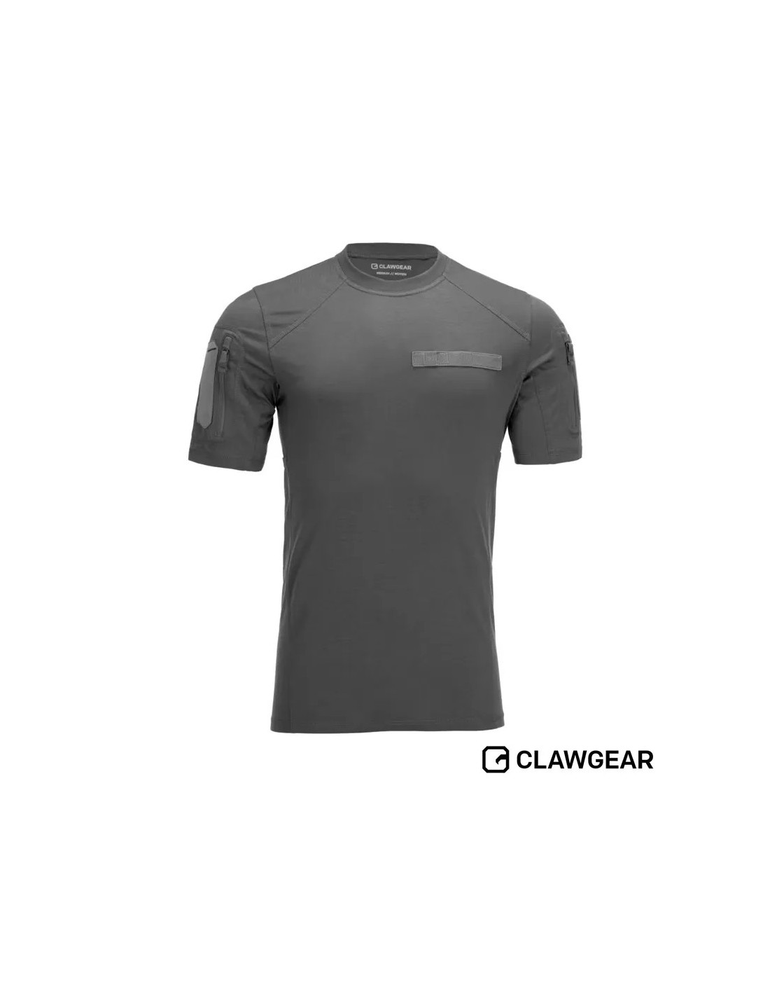 Camisa de instructor táctica ligera mangas raglán bolsillos con cremallera Lobo
