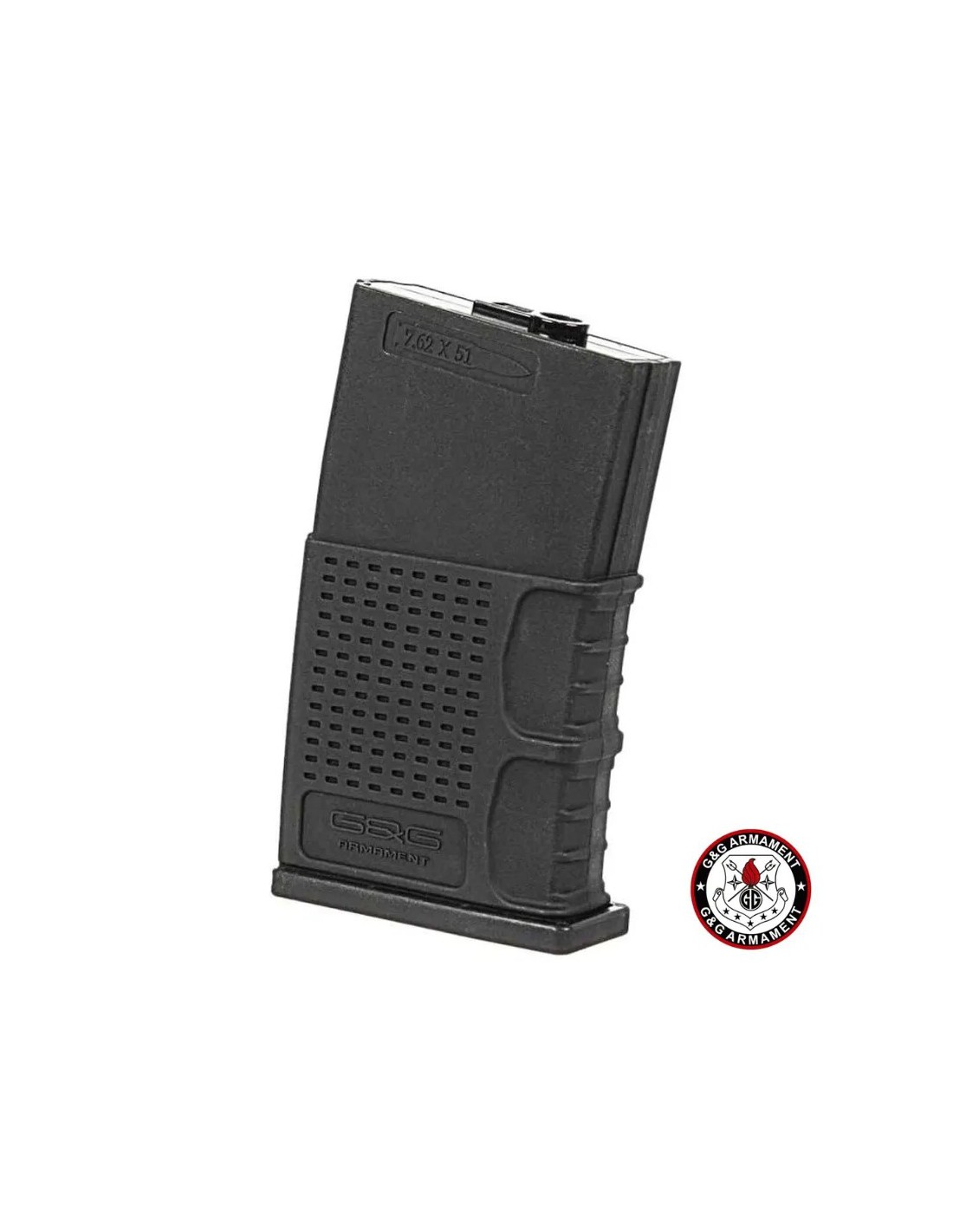 CARGADOR M4 M16 100 RONDAS CAPACIDAD MEDIA POLÍMERO REFORZADO