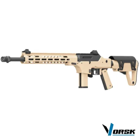 Fusil VORSK VMP-2MD Marrón Claro DMR 450 FPS | Airsoft Yecla