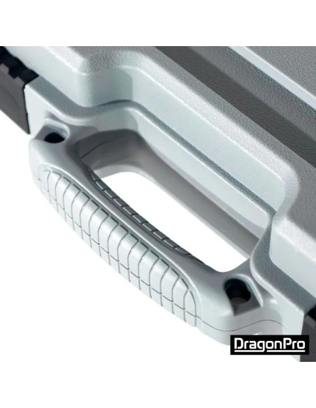 maletín-rígido-ip65-33-cm-gris-dragonpro-vista-frontal