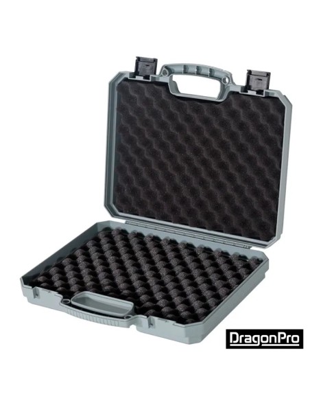 maletín-rígido-ip65-33-cm-gris-dragonpro-vista-lateral