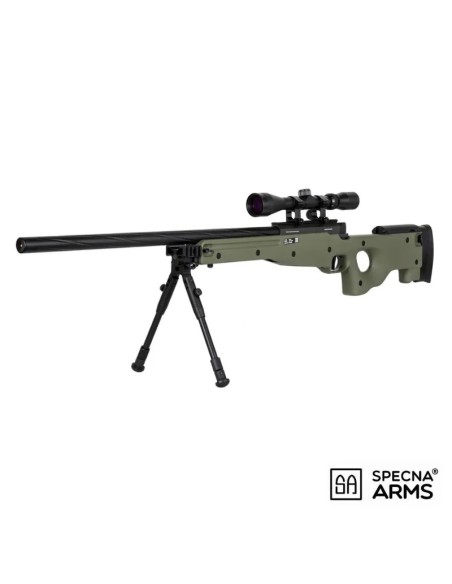 fusil-specna-arms-sa-s11-edge-l96-verde-sobre-bipode-con-visores