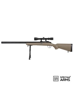 fusil-specna-arms-sa-s12-edge-vsr-10-tan-vista-lateral-con-visor-y-bipode 2