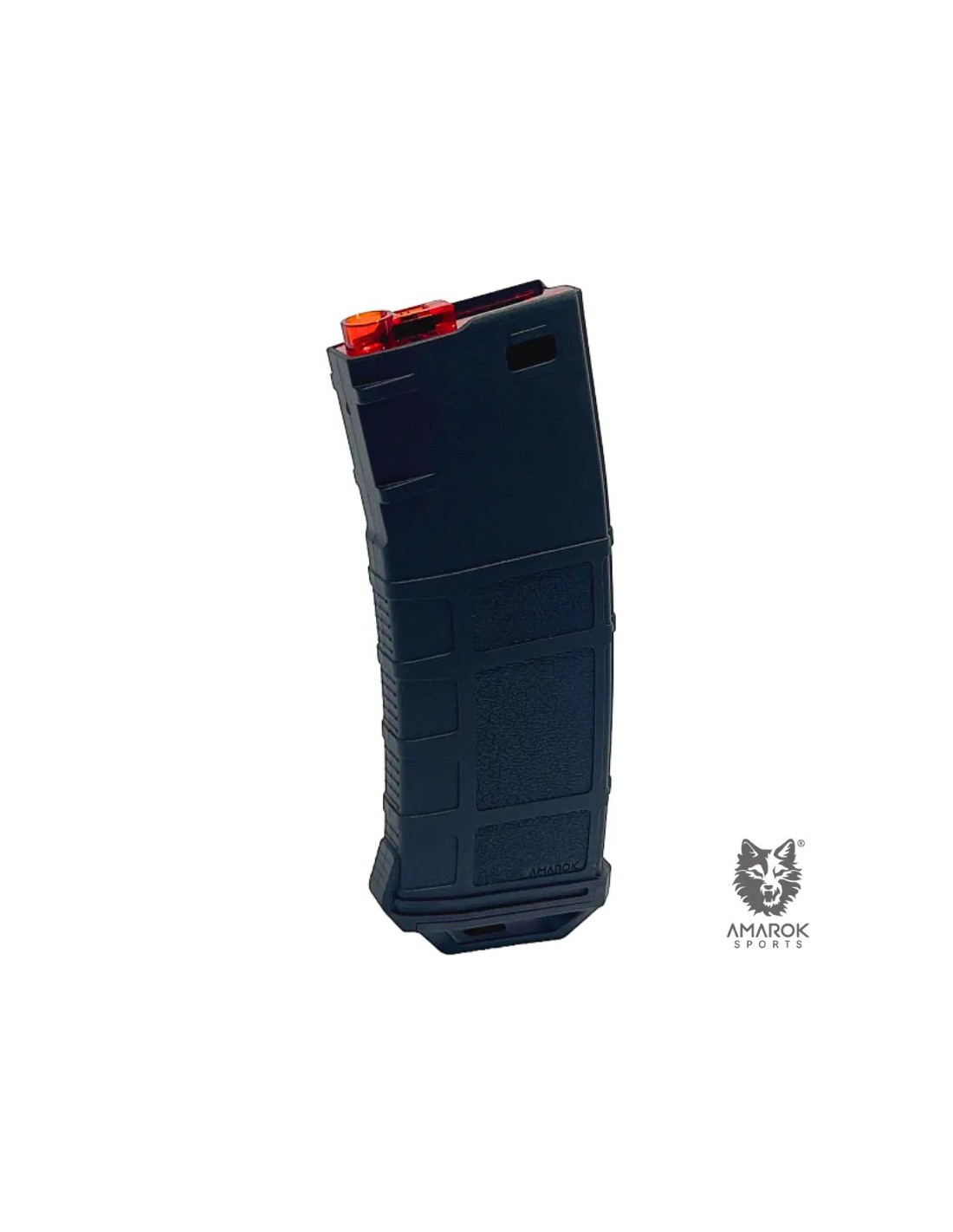 CARGADOR M4/M16 CAPACIDAD MEDIA 250 RONDAS Rojo