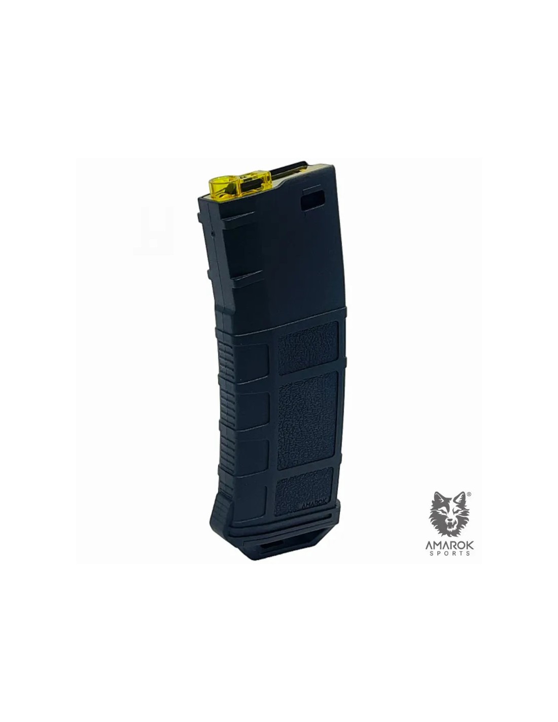 CARGADOR M4 M16 250 RONDAS CAPACIDAD MEDIA POLÍMERO Rojo