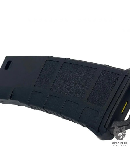 cargador-m4-m16-mid-cap-250bbs-amarok-b3-amarillo-fast-feed-vista-lateral