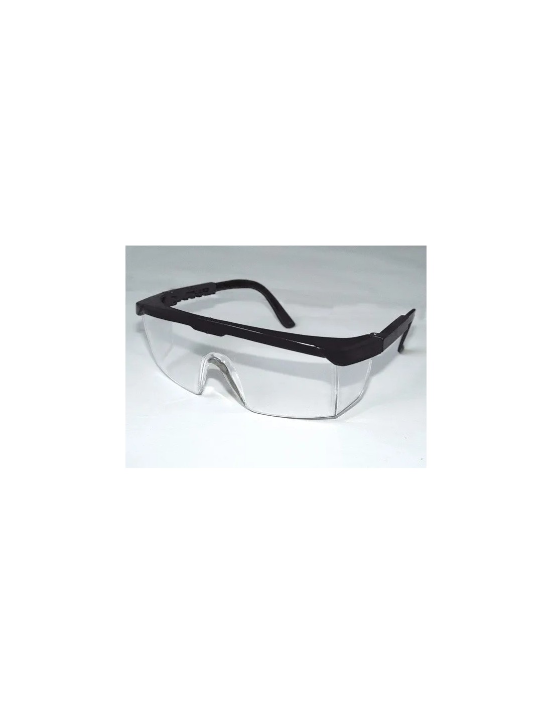 Gafas de seguridad con lente de policarbonato antirayadura y antivaho varillas ajustables