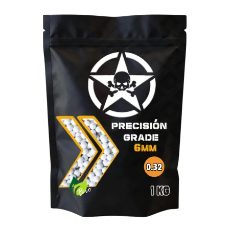 Bolas 0.32 Biodegradables 1kg - AirsoftYecla