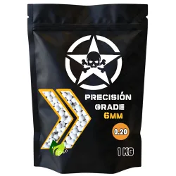 Bolas 0.20 Biodegradables 1kg - AirsoftYecla
