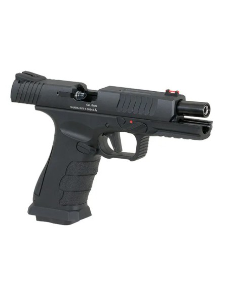 Pistola Shark APS Full Auto CO2  - Black/Tan