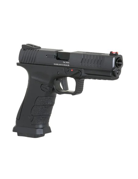 Pistola Shark APS Full Auto CO2  - Black/Tan