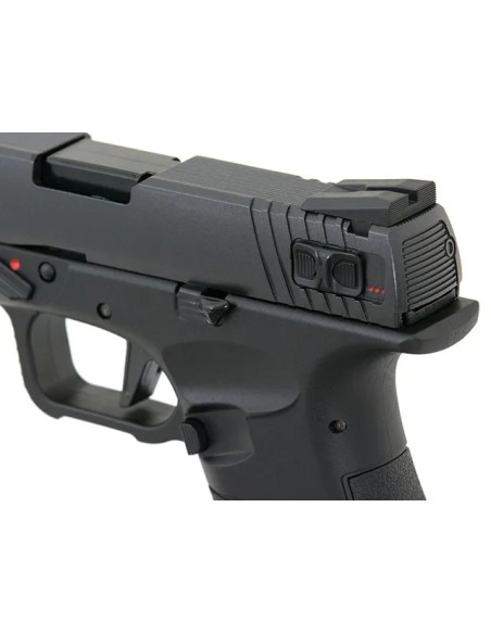 Pistola Shark APS Full Auto CO2  - Black/Tan
