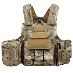 CHALECO TÁCTICO  C.I.R.A.S. MULTICAM -AirSoftYecla