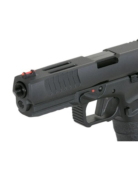 Pistola Shark APS Full Auto CO2  - Black/Tan
