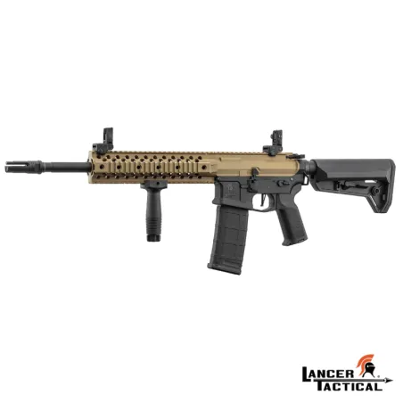 Lancer Tactical LT-12 GEN2 M4 NSR Dual Ton| Pack Airsoft Completo
