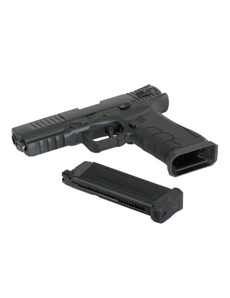 Pistola Shark APS Full Auto CO2  - Black/Tan